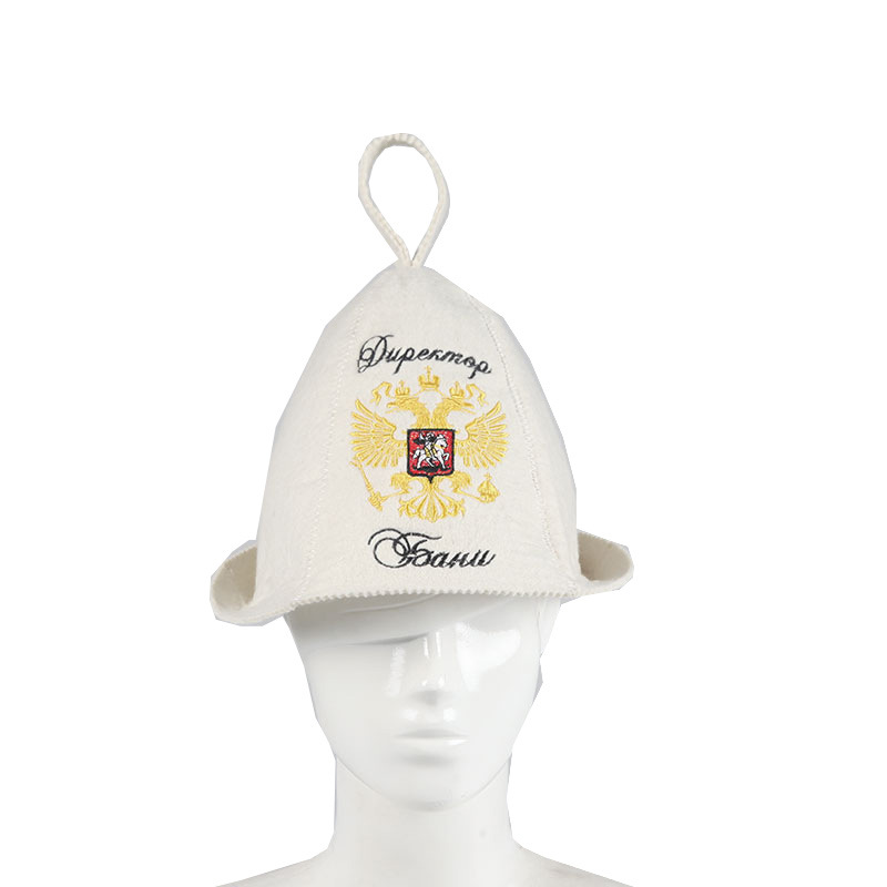 羊毛毡桑拿帽 桑拿用品 Sauna 羊毛浴帽亚马逊eBay速卖通